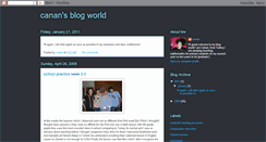 Desktop Screenshot of canansblogworld.blogspot.com