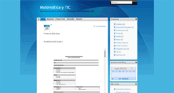 Desktop Screenshot of matematicaytic.blogspot.com