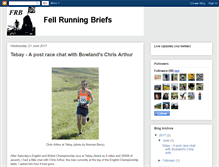 Tablet Screenshot of fellrunningbriefs.blogspot.com