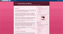 Desktop Screenshot of cornerstoneacad.blogspot.com
