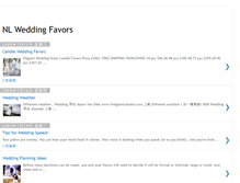 Tablet Screenshot of nlweddingfavors.blogspot.com