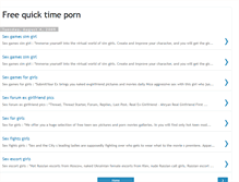 Tablet Screenshot of free-quick-time-porn.blogspot.com