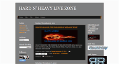 Desktop Screenshot of hardnheavyzone.blogspot.com