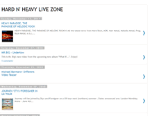 Tablet Screenshot of hardnheavyzone.blogspot.com