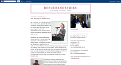 Desktop Screenshot of bergerendevries.blogspot.com