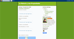 Desktop Screenshot of lamateriaelsa.blogspot.com