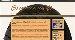 Desktop Screenshot of enmotoalos40.blogspot.com