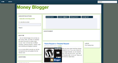 Desktop Screenshot of moneybloggertemplate.blogspot.com