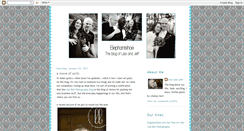 Desktop Screenshot of elephantshoeblog.blogspot.com