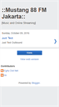 Mobile Screenshot of mustangfm.blogspot.com