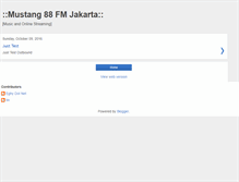 Tablet Screenshot of mustangfm.blogspot.com