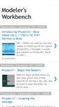 Mobile Screenshot of modelersworkbench.blogspot.com