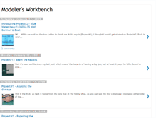 Tablet Screenshot of modelersworkbench.blogspot.com
