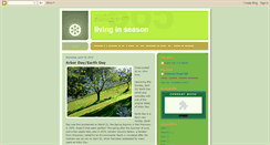 Desktop Screenshot of livinginseason.blogspot.com