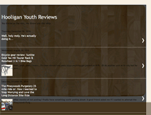 Tablet Screenshot of hooliganyouthreviews.blogspot.com