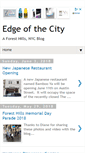 Mobile Screenshot of edgeofthecityblog.blogspot.com