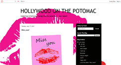 Desktop Screenshot of hollywoodonthepotomac.blogspot.com