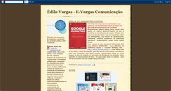 Desktop Screenshot of evargascomunicacao.blogspot.com