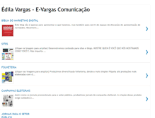 Tablet Screenshot of evargascomunicacao.blogspot.com