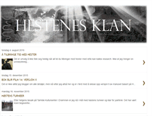 Tablet Screenshot of hestenesklan.blogspot.com