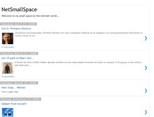 Tablet Screenshot of netsmallspace.blogspot.com