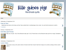 Tablet Screenshot of littleguineapigs.blogspot.com