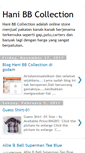 Mobile Screenshot of hanibabyproduct.blogspot.com