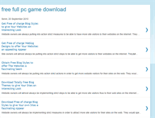 Tablet Screenshot of freefullpcgamedownload.blogspot.com