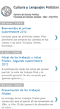 Mobile Screenshot of culturaylenguajespoliticos.blogspot.com