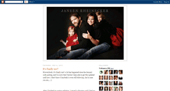 Desktop Screenshot of janeenrheinecker.blogspot.com