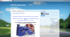 Desktop Screenshot of bibliotecagranada.blogspot.com