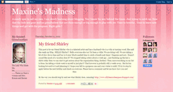 Desktop Screenshot of maxinesmadness.blogspot.com