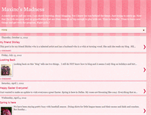 Tablet Screenshot of maxinesmadness.blogspot.com