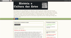 Desktop Screenshot of historiadaculturaedasartes10s.blogspot.com