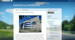 Desktop Screenshot of emersondaprefeitura.blogspot.com