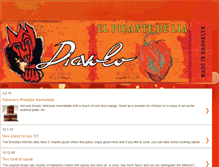 Tablet Screenshot of diavolohotsauce.blogspot.com