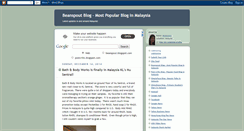 Desktop Screenshot of beanspout.blogspot.com