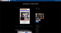 Desktop Screenshot of ceramicaperdigon.blogspot.com