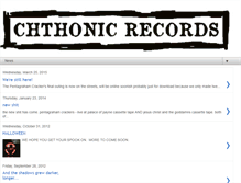 Tablet Screenshot of chthonicrecords.blogspot.com