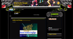 Desktop Screenshot of bestindiasongs.blogspot.com