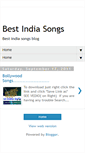 Mobile Screenshot of bestindiasongs.blogspot.com