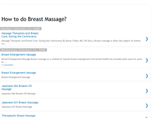 Tablet Screenshot of breastsmassage.blogspot.com