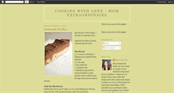 Desktop Screenshot of cookwithanne.blogspot.com