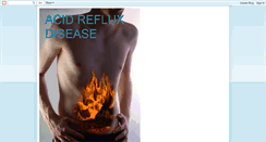 Desktop Screenshot of about-acidrefluxdisease.blogspot.com