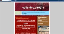 Desktop Screenshot of collettivo-carrara.blogspot.com