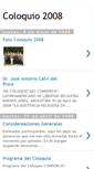Mobile Screenshot of coloquio2008.blogspot.com