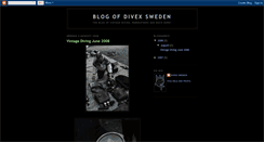 Desktop Screenshot of divexsweden.blogspot.com