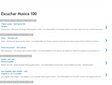 Tablet Screenshot of escucharmusica-100.blogspot.com