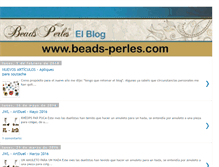 Tablet Screenshot of beads-perles.blogspot.com