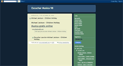 Desktop Screenshot of escucharmusica-98.blogspot.com